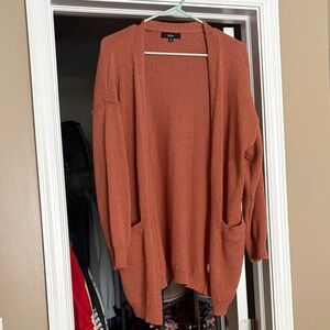 Lulu’s Women's Terracotta Cardigan